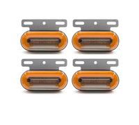 DZSFDGDDFGD Rear Tail Stop 4pcs/8pcs 12V 24V LED Car Truck Side Marker Lights External Signal Indicator Lamp Warning Tail Light 3 Modes Trailer Lorry Light Indicator(4x yellow)