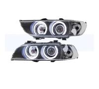 DZSFSTRHRRT BMW 5 Series E39 1997-2003 LED White 1 Pair Front Headlamp Headlight Turn Signal Light