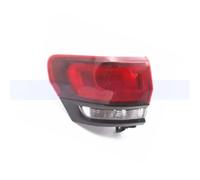 DZSFSTRHRRT Car Taillights For Jeep For Grand For Cherokee SRT8 2014-2019 Rear Bumper Tail light lamp Taillights taillamp Brake Light Black Color Lamp Lens(Left side)