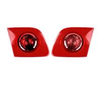 DZSFSTRHRRT Car Taillights For Mazda 3 Sedan BK 2006-2011 2012 Car Tail Light Rear Brake Lamp Turn Signal Red Taillight Housing Without Bulb Lamp Lens(Inside 1 Pair)