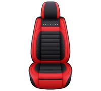 DZSFSTRHRRT Car Van Seat Covers For Dodge For Journey For Nitro For Ram 1500 For Caliber Car Seat Cover Universal Leather Interior Accessories(1Pcs-Black Red)
