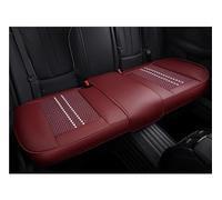 DZSFSTRHRRT Car Van Seat Covers Universal Car Seat Cover 3D Cushion Interior Accessories For MG ZS EV GT EHS RX5 MG4 MULAN MG5 For MARVEL R MG6(Back Row Wine Red)