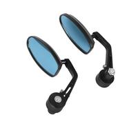 DZSGJNOF Motorbike Mirrors Universal Black 7/8" Motorcycle Bicycle Handle Bar End Mirror For Suzuki Motorbike Side Mirrors