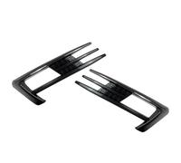 DZSHONGXINSM Car Front Grill ABS Car Bumper Fog Light Grille Cover Trim For VW For Golf MK7 2014 2015 2016 2017 Auto Accessories Bumper Grille(Carbon Look)