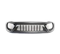 DZSHONGXINSM Car Front Grill For Jeep For Renegade 2016 2017 2018 Front Upper Bumper Mesh Grille Style Body Kit Car Accessories Carbon Fiber Style Bumper Grille(Matte Black)