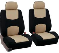 DZSHONGXINSM Car Seat Protector Car Seat Cover Universal Fit Front Rear Covers Interior Accessories Protector Car Seat Cushion Cover(Front 2pcs- BEIGE)
