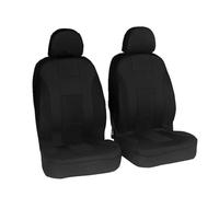 DZSHONGXINSM Car Seat Protector Car Seat Covers Full Set For Citroen For C-Elysee For C-Crosser For C3 C4 C5 Fabric Detachable Accessories Car Seat Cushion Cover(Front 2pcs-black)