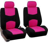 DZSHONGXINSM Car Seat Protector Car Seat Covers Universal Fabric Detachable Accessories Interior Protection Car Seat Cushion Cover(Front 2pcs-pink)