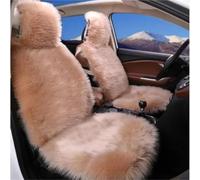 DZSHONGXINSM Car Seat Protector One Piece- Plush Car Seat Cover Purpose Long Wool Fur Front Protective Cushion Parts Protector Car Seat Cushion Cover(Bean Paste-1PC)