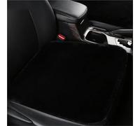 DZSHONGXINSM Car Seat Protector Winter Plush Fur Car Seat Cover Cushion Warmth Thick One Piece Square Car Seat Cushion Cover(Black,1PC Front)