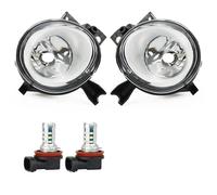 DZSHONGXINSM Fog Lights Fog Lamp Assembly For VW For Touareg 2003-2013 Front Bumper Anti Fog Light 7L6941699F 7L6941700F(White 2)
