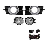 DZSHONGXINSM Fog Lights Led Fog Light For Toyota For Wish 2009-2012 Car Fog Kit Bumper Lamp Daytime Running Light DRL Daylight Accessories(Halogen)