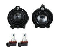 DZSHONGXINSM Fog Lights Pair Fog Lamp For Cadillac For CTS-V 2009-2014 Front Bumper Anti Fog Light 2593157 GM2593157 10335108(White 2)