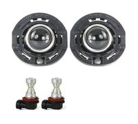 DZSHONGXINSM Fog Lights Pair Left&Right Fog Lamp For Dodge For Challenger For Avenger Front Bumper Anti Fog Light 68140324AA CH2592148 5182021AA(White 3)