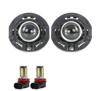 DZSHONGXINSM Fog Lights Pair Left&Right Fog Lamp For Jeep For Grand Cherokee For Compass Front Bumper Anti Fog Light 68140324AA(White 1)