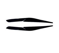 DZSHONGXINSM Front Bumper Lip For BMW X5 X6 G05 G06 LCI 2023+ 2Pcs/set Car Headlight Lamp Eyebrow Eyelid Trim Cover Sticker Decorative Accessories Front Bumper Lip Spoiler