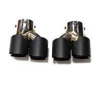 DZSHONGXINSM Tail Throat Car Exhaust Pipe Carbon Fiber Quad Exhaust Tip For BMW G20 G21 For M340i 2019 2020 2021 Muffler Tip Tailpipe Exhaust System Car End Pipes(Carbon H)
