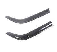 DZSJFGAIS Auto Side Window Wind Deflector Visors For Smart For Fortwo 450 451 1998-2014 Black Rain Guard Door Visor Vent Shades Dark Smoke Car Wind Deflectors(451 08-14)