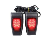 DZSJFGAIS High Mounted Brake Light 2X For Jeep For Wrangler JK 2007-2017 Car Tailgate Brake Running Tail Lights 3rd Third Rear Taillight