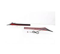 DZSJFGAIS High Mounted Brake Light For Cx-5 Cx5 2017 2018 2019 2020 Car Rear Bumper Trunk Tail Light Brake Dynamic Turn Signal Reflector 1 Pair(Connect cable model)