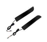 DZSJFGAIS High Mounted Brake Light Red Bumper Reflector Lights For Mitsubishi For Lancer For Evolution X For Outlander Brake Tail Light W/Sequential Turn Signal 12V(Smoked Lens)