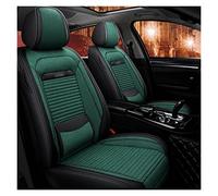 DZSJFGAIS Waterproof Seat Covers For Skoda For Octavia 2 A7 A5 A3 Flax Car Seat Covers For Fabia For Superb 3 For Rapid For Yeti For Super Auto Cover Cars(GREEN,Standard)