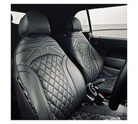 DZSJFGAIS Waterproof Seat Covers Full Set Car Seat Cover Customized For Mini R50 R53 R55 R56 R57 R58 R59 R60 For Clubman Cabrio Coupe For Roadster For Countryman Cushion(Black,R55)