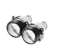 DZSJHGFDD Front Fog Light Lamp 2.5 Inch Bi Xenon Projector Lens H4 H7 Headlight High Low Beam Use H1 Bulbs For Car Motorcycle Fog Lights(2xLHD)