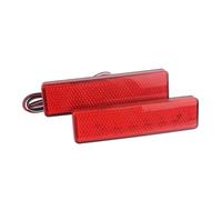 DZSJHGFDD Front Fog Light Lamp 2x LED Rear Bumper Reflector Tail Light Red For Opel For Vauxhall For Vivaro For Movano A Fog Lights