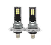 DZSJHGFDD Front Fog Light Lamp H7 Led Lamp Kit Car Fog Light Bulbs 12V 55W High Power Auto 6000K Motorcycle Super Bright Headlight Bulb LED Fog Lights(Ice blue 2pcs)