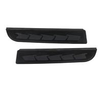 DZSJHGFDD Front Fog Light Lamp LED Bumper Reflector Lights For Mitsubishi For Lancer Evo For Evolution ASX For Outlander Dynamic Turn Signal Rear Tail Brake Lamp Fog Lights(Black Surface A)