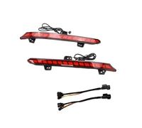 DZSJHGFDD Third Brake Light For Inspire For Accord 10th 2018 2019 LED Rear Bumper Reflector Light Red/Smoked Tail Driving Brake Turn Signal Brake Stop Light(Red)