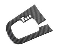 DZSJUNCHENSM Automobile Moulding Line Decorative For Kia For Soul 2009-2013 Soft Carbon Fiber Central Control Gear Shift Indicator Panel Trim Sticker Car Accessories(Black)