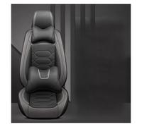 DZSJUNCHENSM Car Seat Cover 1 Set 5D Car Seat Covers For Mitsubishi For Outlander For ASX For Eclipse For Cross For Lancer Interior Accessories Seat Protector(Black gery LUXUry)