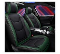 DZSJUNCHENSM Car Seat Cover 1 Set Universal PU Leather Car Seat Covers For Jazz For Vezel For Insight For Spirior Interior Accessories Seat Protector(GREEN)