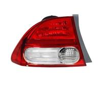 DZSJUNCHENSM Car Tail Lights For Civic 2006 2007 2008 2009 2010 2011 HO2818138 HO2819138 Rear Bumper Tail Llight Brake Turn Signal No Bulbs(09-11 Outside left)