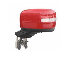 DZSJUNCHENSM Full Door Wing Mirror Auto Rear View Mirror Assy For Jeep For Renegade 2016-2021 Car Side Rearview Mirror Assembly(Red,Left)