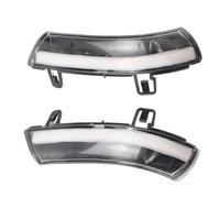 DZSJUNCHENSM Indicator Light Mirror Turn Signal Light 2pcs Car Dynamic Scroll LED Turn Signal Light For Seat For Alhambra 2009-2010 Rear Mirror Blinker Indicator(Crytal-Yellow)