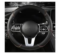 DZSLLOOI Car Steering Wheel Cover O Shape D Shape Car Steering Wheel Cover 38CM For Mercedes For Benz A C CLA E GLA GLC GLE S B CLS Class For AMG Steering Hood(COFFEE O SHAPE)
