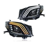 DZSMACHENGSM Car Front Headlight Car Led Headlights For Toyota For Prado 2010 2011 2012 2013 Accessories Modified Front DRL Turn Signal Lights Assembly Transparent Lampshade Shell