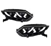 DZSMACHENGSM Car Front Headlight For HR-V LED Headlight 2015-2021 Headlights DRL Turn Signal High Beam Auto Accessories Transparent Lampshade Shell