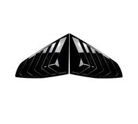 DZSMACHENGSM Car Spoiler Wing For BMW 4 Series Gran Coupe For G26 2020 + Triangle Louver Shark Gill Shaped Rear Window Decorative Window Vent 2021-2024 Car Tail Wing(Glossy Black)
