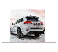 DZSMACHENGSM Car Spoiler Wing For Jeep For Grand For Cherokee 2013-2020 Rear Trunk Lid Boot Ducktail Lip Spoiler Wings Black White Carbon Look Exterior Car Tail Wing(WHITE)