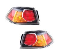 DZSMACHENGSM Tail Light Car Tail Light For Mitsubishi For Lancer For Ex For Evo 10 2008-2013 Turn Signal Rear Brake Lamp Stop Assembly Rear Light Assemblies(Outer Left and Right)