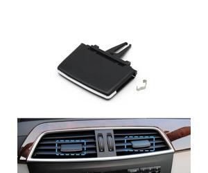 DZSNBMSHD Car Air Conditioning Outlet Car Air Vent Middle Left Right AC Vent Grille Tab Clip Slider For Mercedes For Benz C Class W204 C300 2011-2014 Dashboard Air Vent Grille(Middle 1PC)