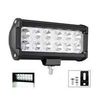 DZSNBMSHD Headlight Cover Car Work Light LED Offroad 4x4 Spotlights Fog Lamp Diode Headlight SUV ATV Tractor Boat Trucks Excavator Bar 12V 24V Car Headlamp Lens Glass(36W 1PCS)