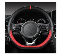 DZSNBMSHD Steering Wheel Cover D Shape Car Steering Wheel Cover For Kia K5 For Ceed GT For Stonic For Proceed For Sportage 2017 2018 2019 2020 2021 Steering Protector(Red)