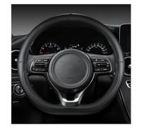 DZSNBMSHD Steering Wheel Cover D Shape Car Steering Wheel Cover For Kia K5 For Ceed GT For Stonic For Proceed For Sportage 2017 2018 2019 2020 2021 Steering Protector(Black)