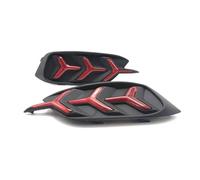 DZSQEGBX Brake Light For Civic 2016 2017 2018 1Pair LED DRL Rear Bumper Brake Tail Light Turn Signal Lamp Reflector Car Accessories 3rd Stop Lamp(Red)