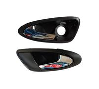 DZSQEGBX Car Handle Cover Front Left/Right Car Interior Inside Inner Door Handle for Seat for Ibiza 6J1837113A 6J1837114A 2009-2017 Door Handle Outer Cover(1pair)